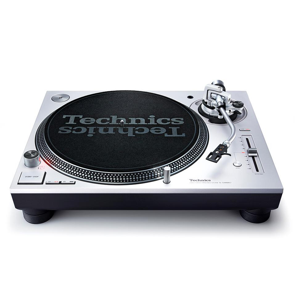 

Виниловый проигрыватель Technics SL-1200MK7 Silver, Серебристый, SL-1200MK7