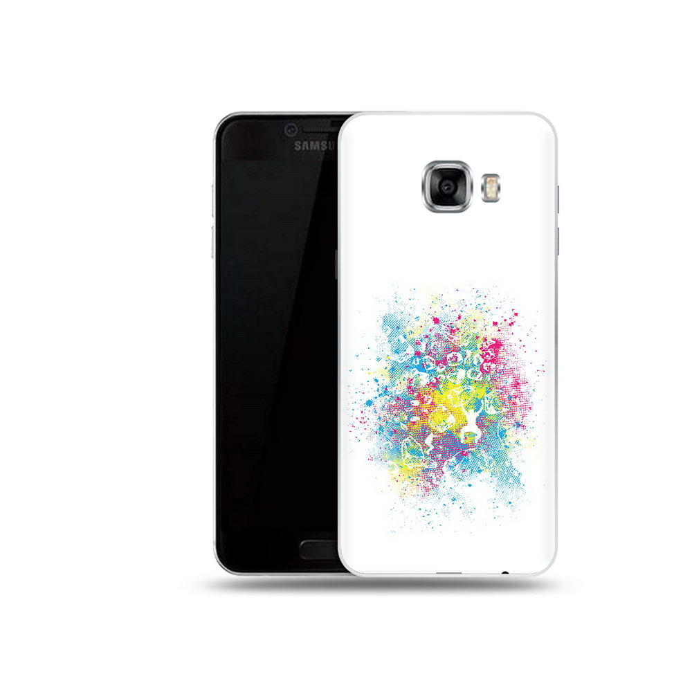 

Чехол MyPads Tocco для Samsung Galaxy C5 (2016) акварель абстракция, Прозрачный, Tocco