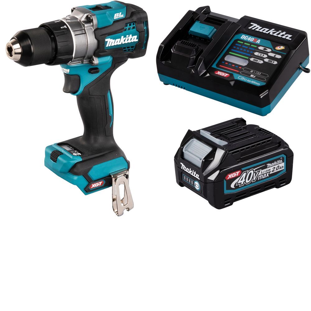 

Дрель-шуруповерт аккумуляторная Makita DF001GA101 140Нм XGT 40В, 1х2Ач, з/у, DF001GA101