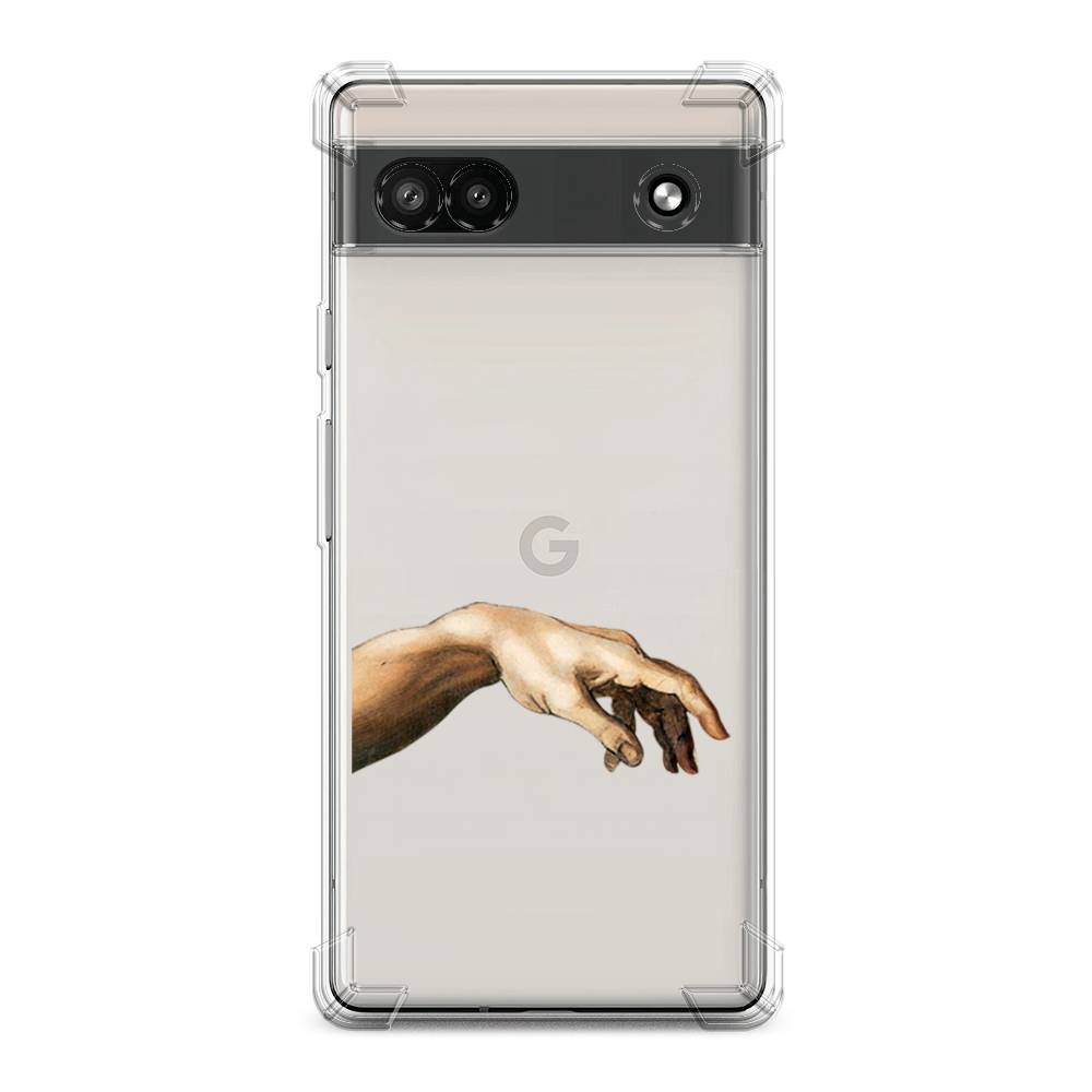 

Чехол Awog на Google Pixel 6A "Creazione di Adamo 1", Бежевый, 271151-1