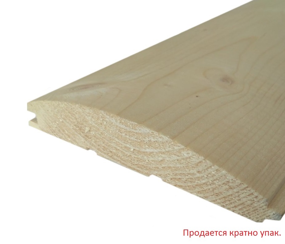 

Блок-хаус 28х146 мм, 3 м сорт АВ 3 шт/уп 1,314 м2
