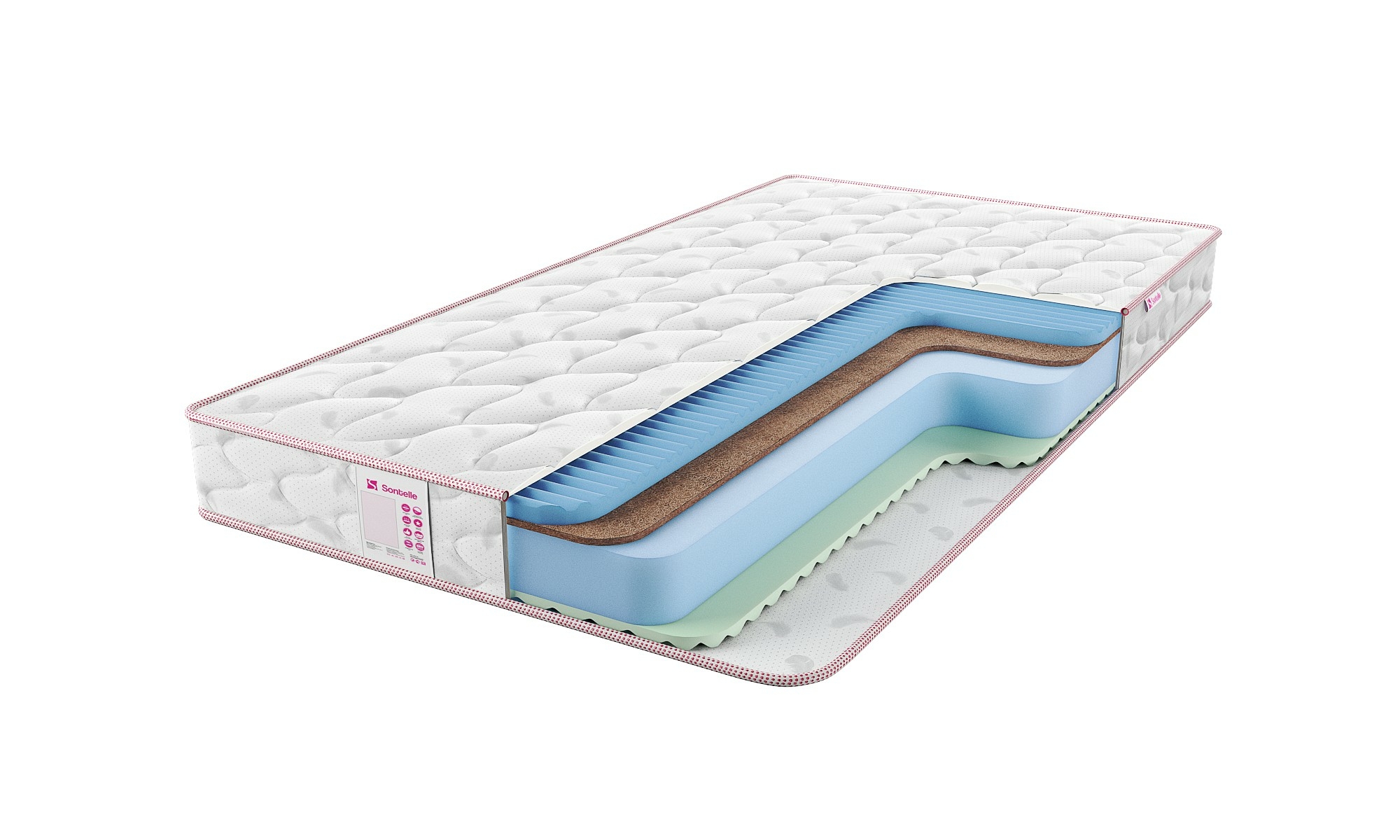 

Матрас Sontelle Libre Roll 16 Resol 220х215, Libre Roll 16 Resol