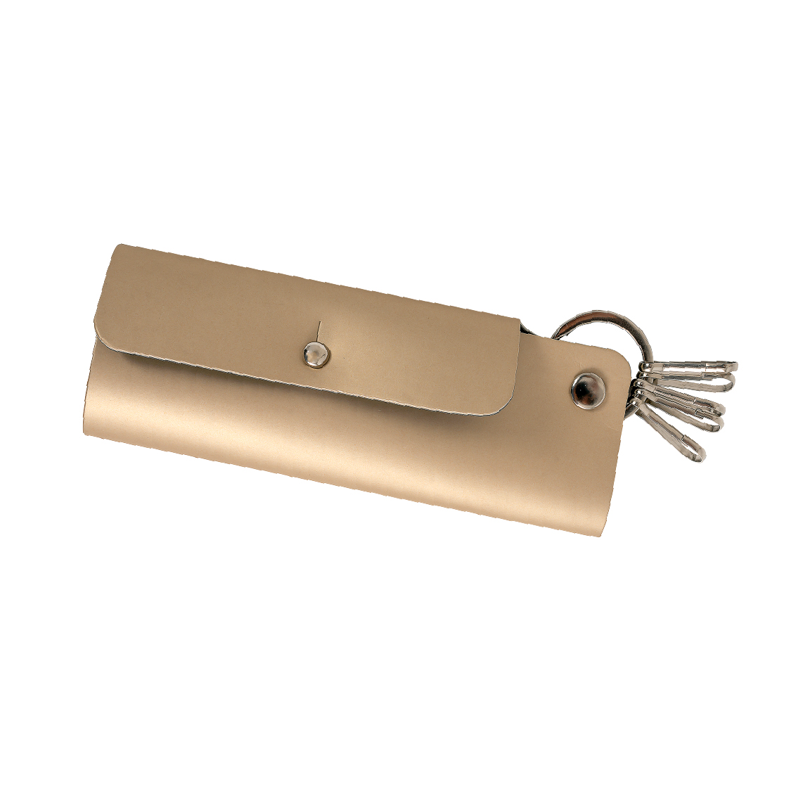 

Ключница женская Flexpocket KH-02 бежевая, Золотистый, KH-02
