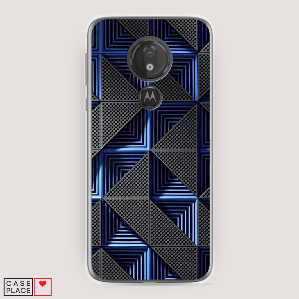 

Чехол на Motorola Moto G7 Power "IBM", Серый;синий, 241350-3