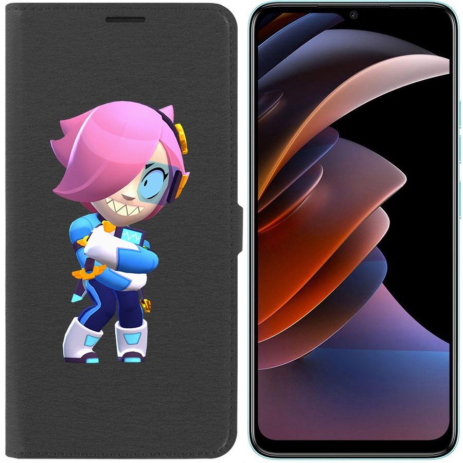 

Чехол-книжка Eco Book для Tecno Spark Go 2023 Brawl Stars-Колетт Навигатор