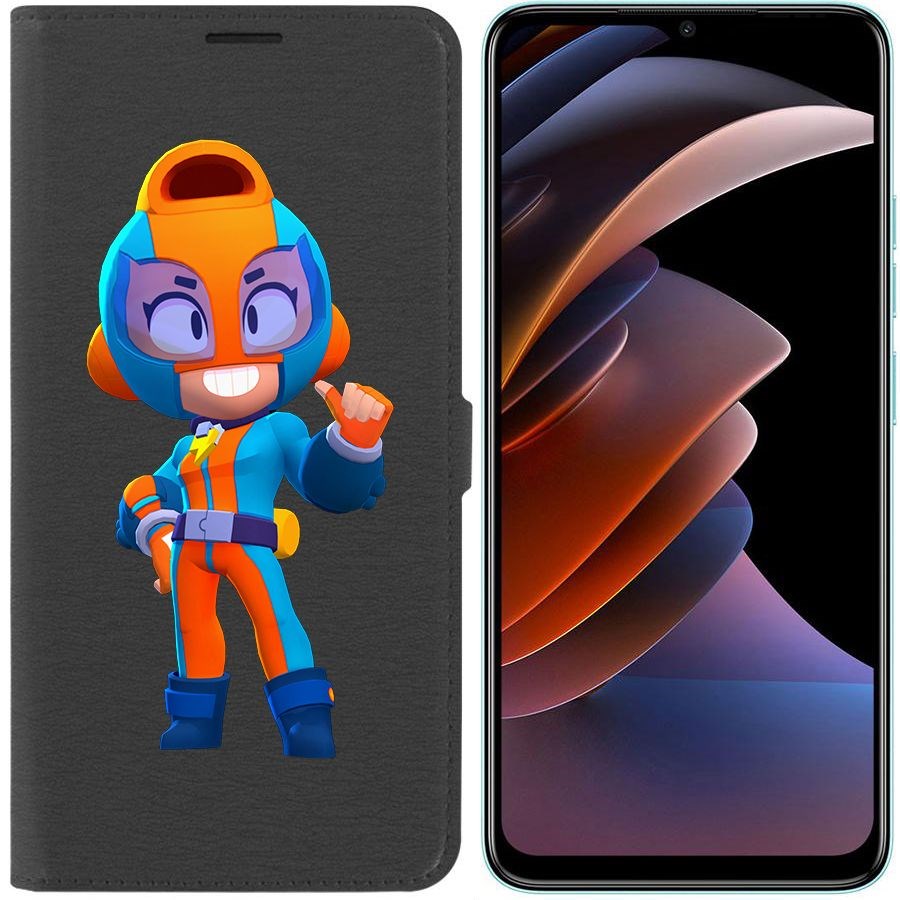 

Чехол-книжка Eco Book для Tecno Spark Go 2023 Brawl Stars-GT Макс