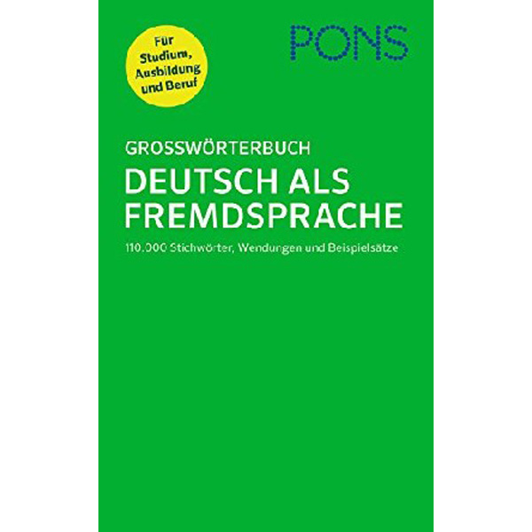 

PONS Grosswoerterbuch DaF Broschur