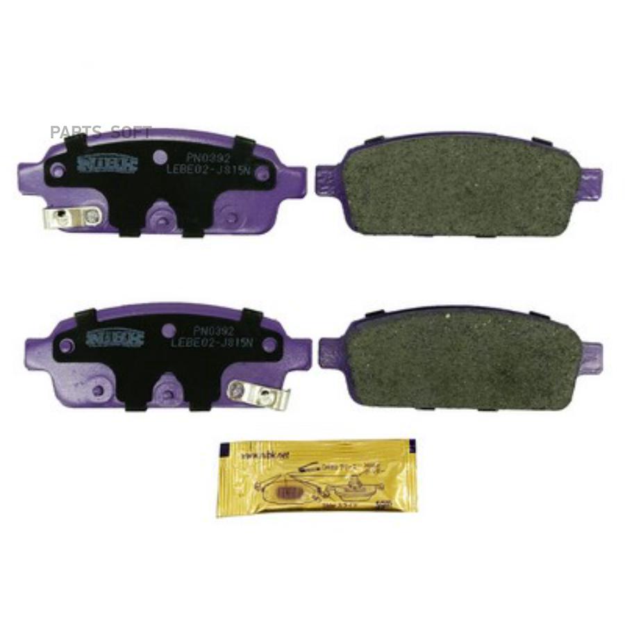 

Тормозные колодки NiBK PN0392