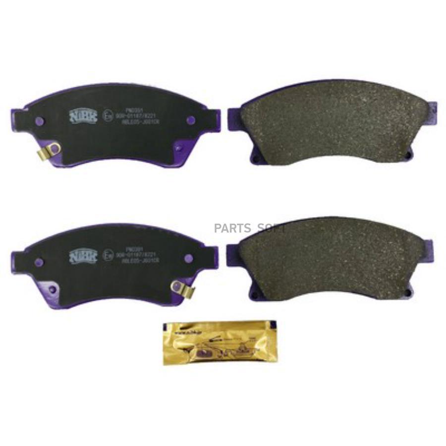

Тормозные колодки NiBK PN0391