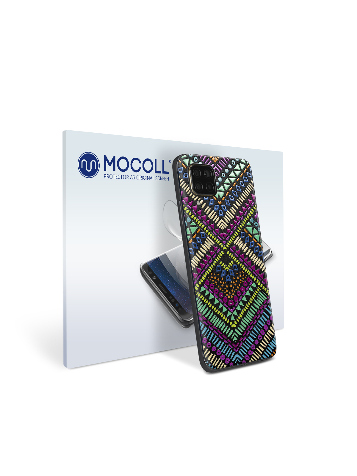 

Пленка защитная MOCOLL для задней панели Huawei Nova 6SE Богемный узор Бохо, Nova 6SE