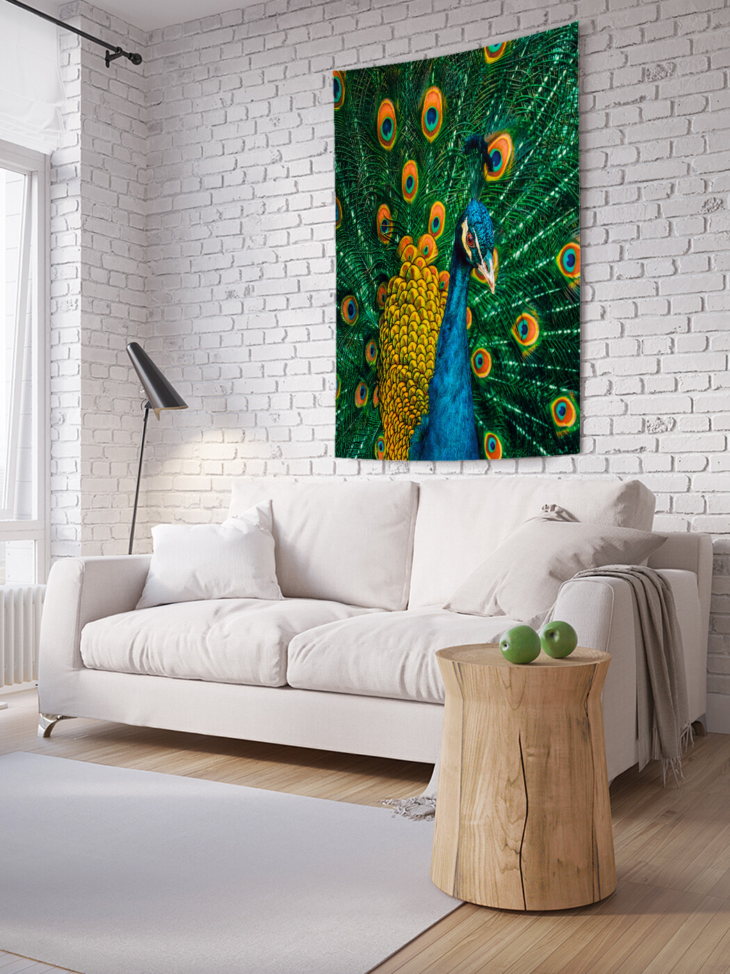 

Вертикальное фотопанно JoyArty Жар птица, из ткани, 100х150 см