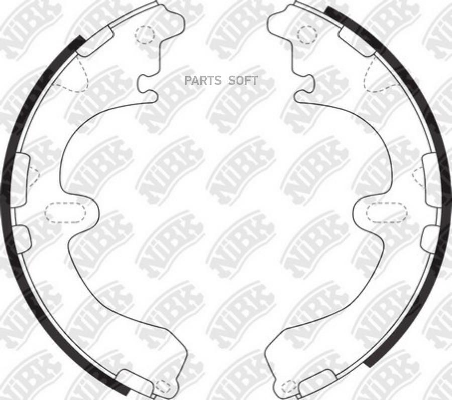 

Тормозные колодки NiBK FN2311