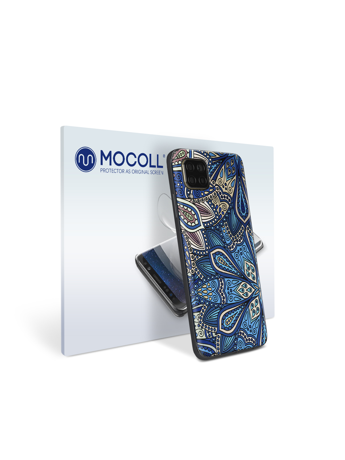 

Пленка защитная MOCOLL для задней панели Huawei Nova 5I Pro Богемный узор Флораль