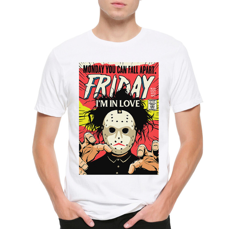 фото Футболка мужская dream shirts the cure - friday i'm in love 976358222 белая 3xl