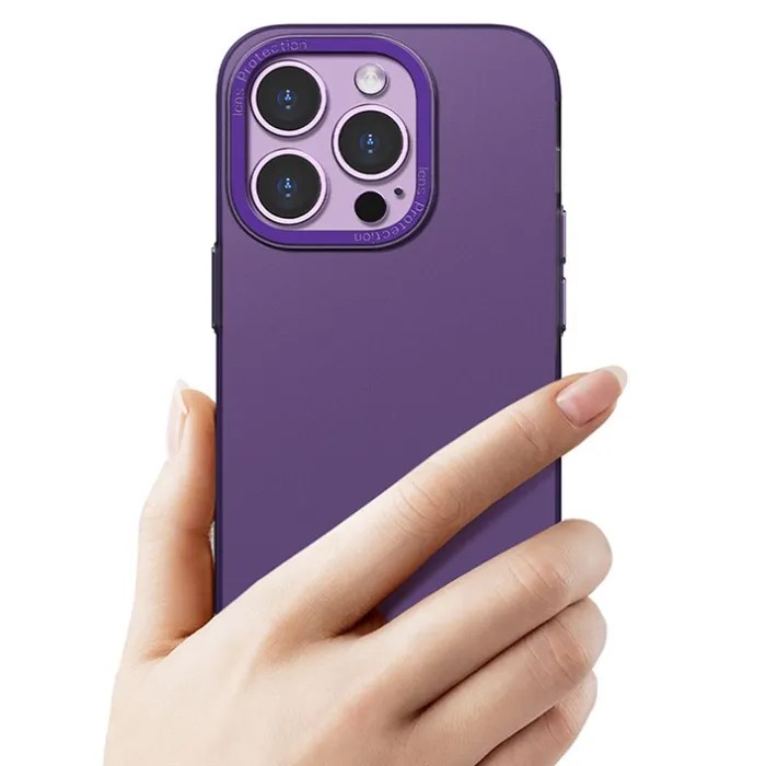 Защитный чехол-накладка Recci RPC-A127 Purple (фиолетовый) для Apple iPhone 14 Pro Max