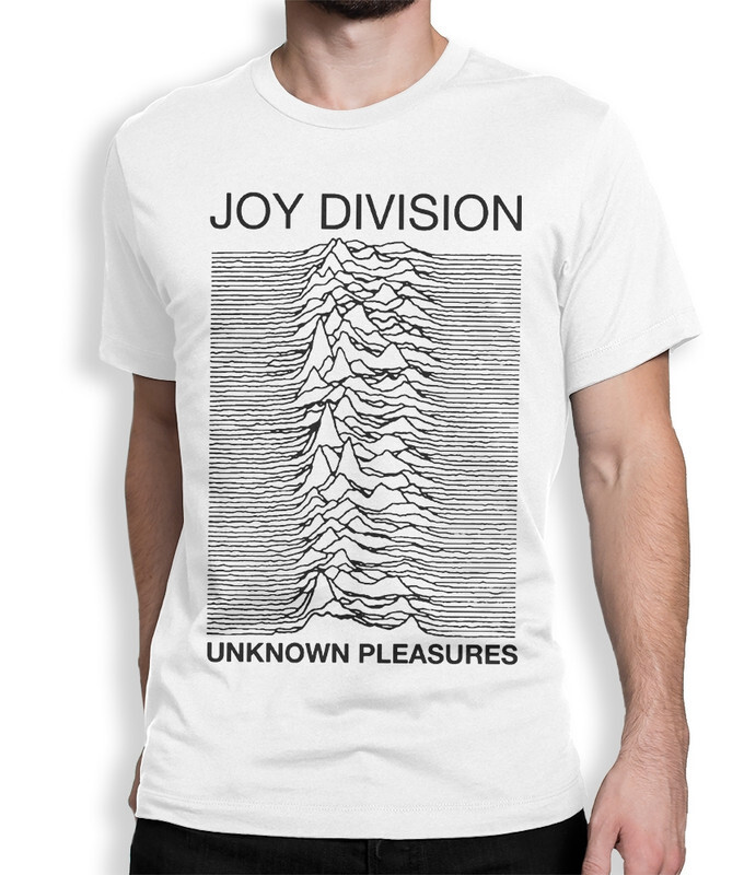 

Футболка мужская Dream Shirts Joy Division - Unknown Pleasures 976357222 белая S, Joy Division - Unknown Pleasures 976357222