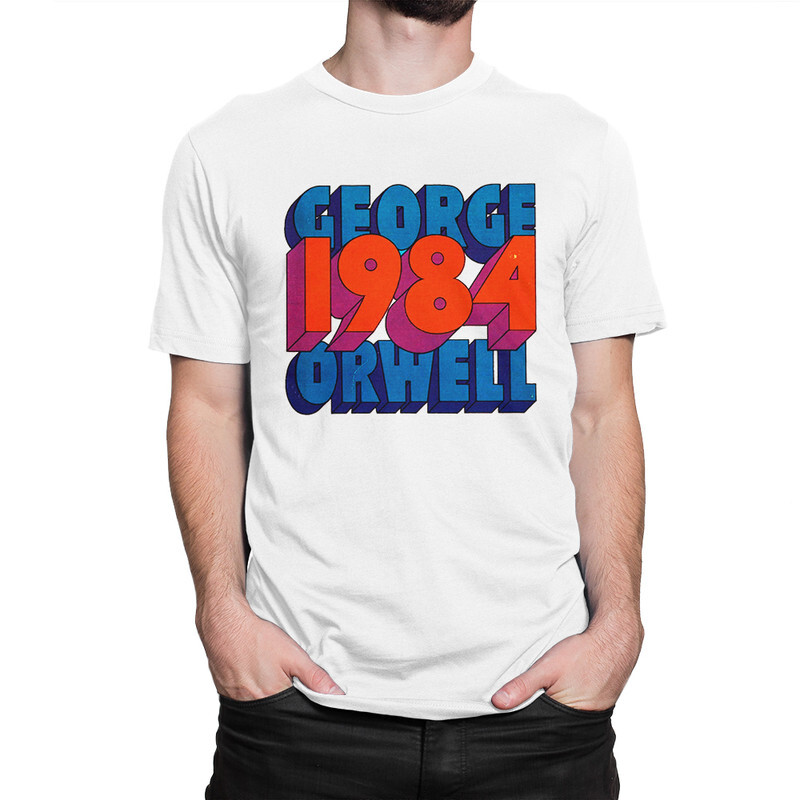 

Футболка мужская Dream Shirts Джордж Оруэлл - 1984 976355222 белая M, Джордж Оруэлл - 1984 976355222