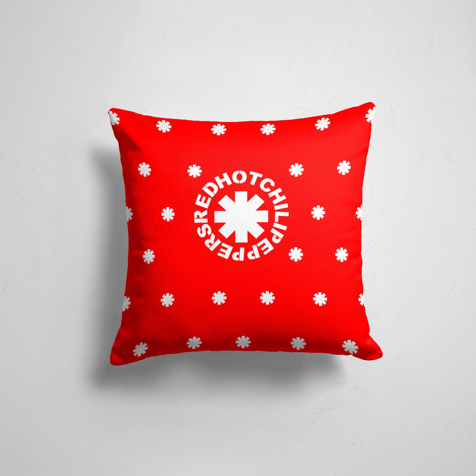 

Подушка декоративная 45х45см Рок Red Hot Chili Peppers RED HOT CHILI PEPPERS, Разноцветный