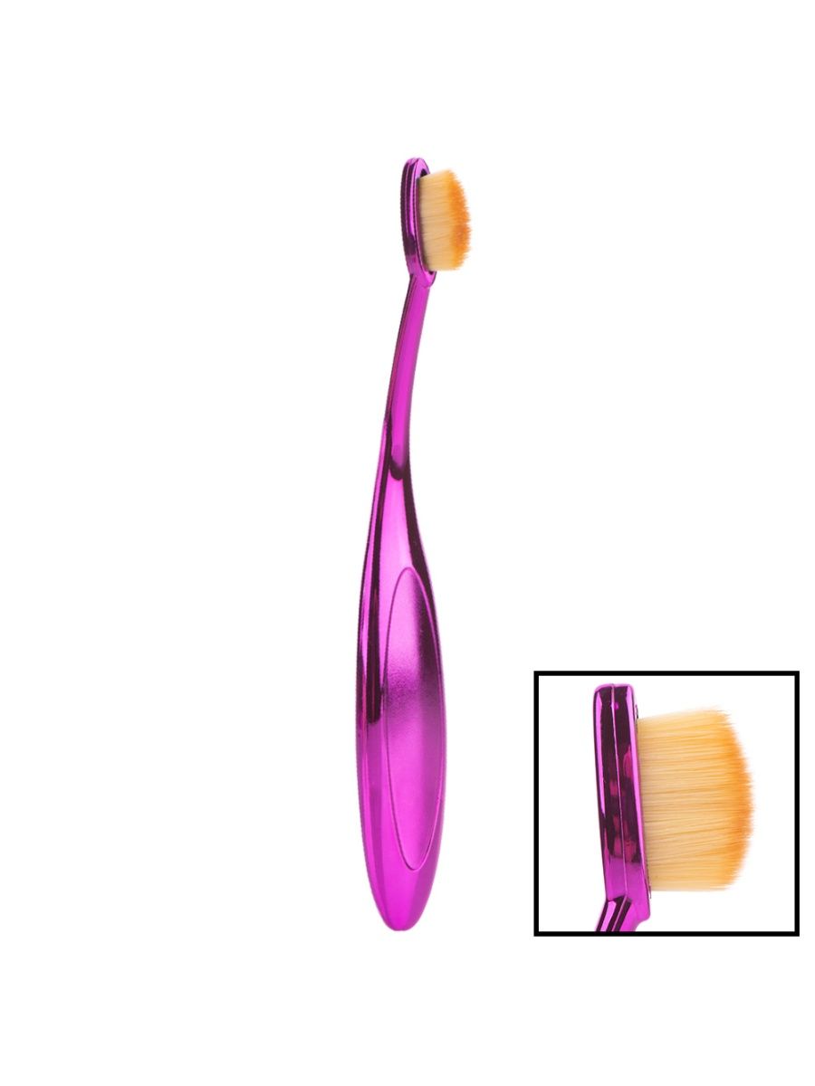 Кисть-щетка макияжная Universal Brush № 4 Irisk 03 Малиновая ручка щетка для ресниц irisk фиолетовая