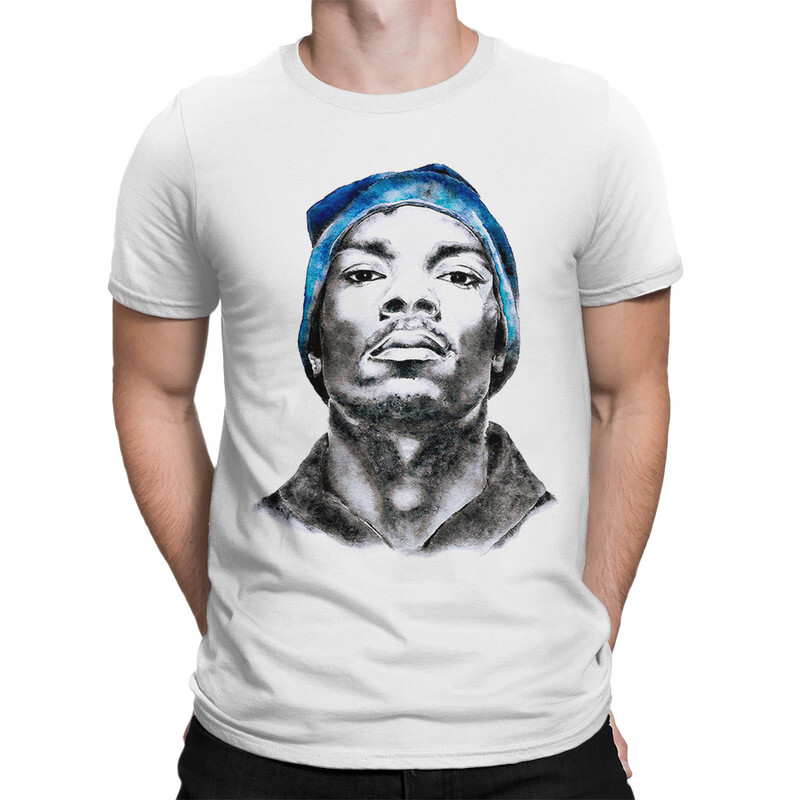 

Футболка мужская Dream Shirts Снуп Догг 976351222 белая XL, Снуп Догг 976351222