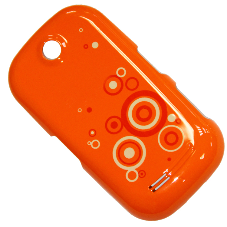 Задняя крышка для Samsung S3650 (Corby) <оранжевый>