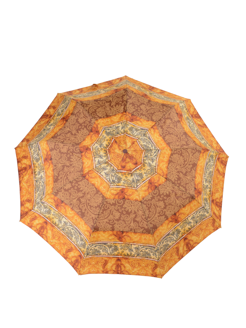 Зонт складной женский автоматический ZEST 23948 оранжевый