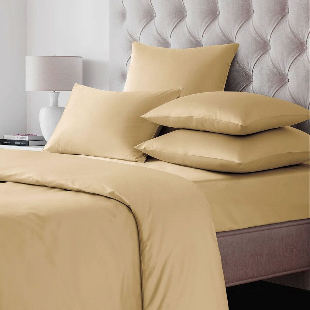 

Комплект постельного белья Maktex 00-00210900 бежевый,сатин