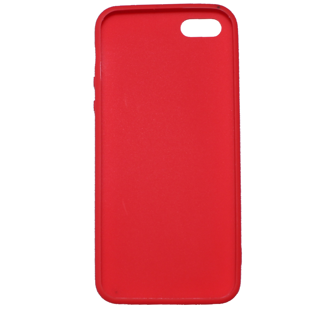 фото Чехол для apple iphone 5\5s\se brosco colourful красный