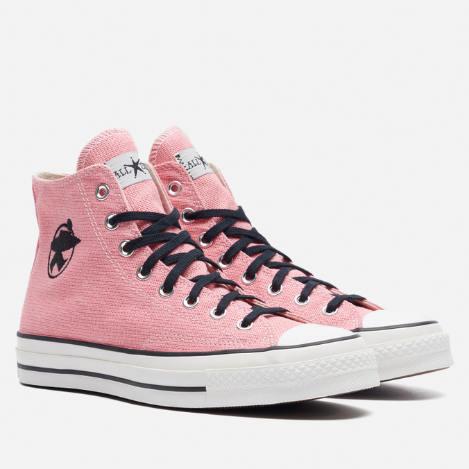 

Кеды унисекс Converse x Stussy Chuck 70 Surfman розовые 40 EU, x Stussy Chuck 70 Surfman