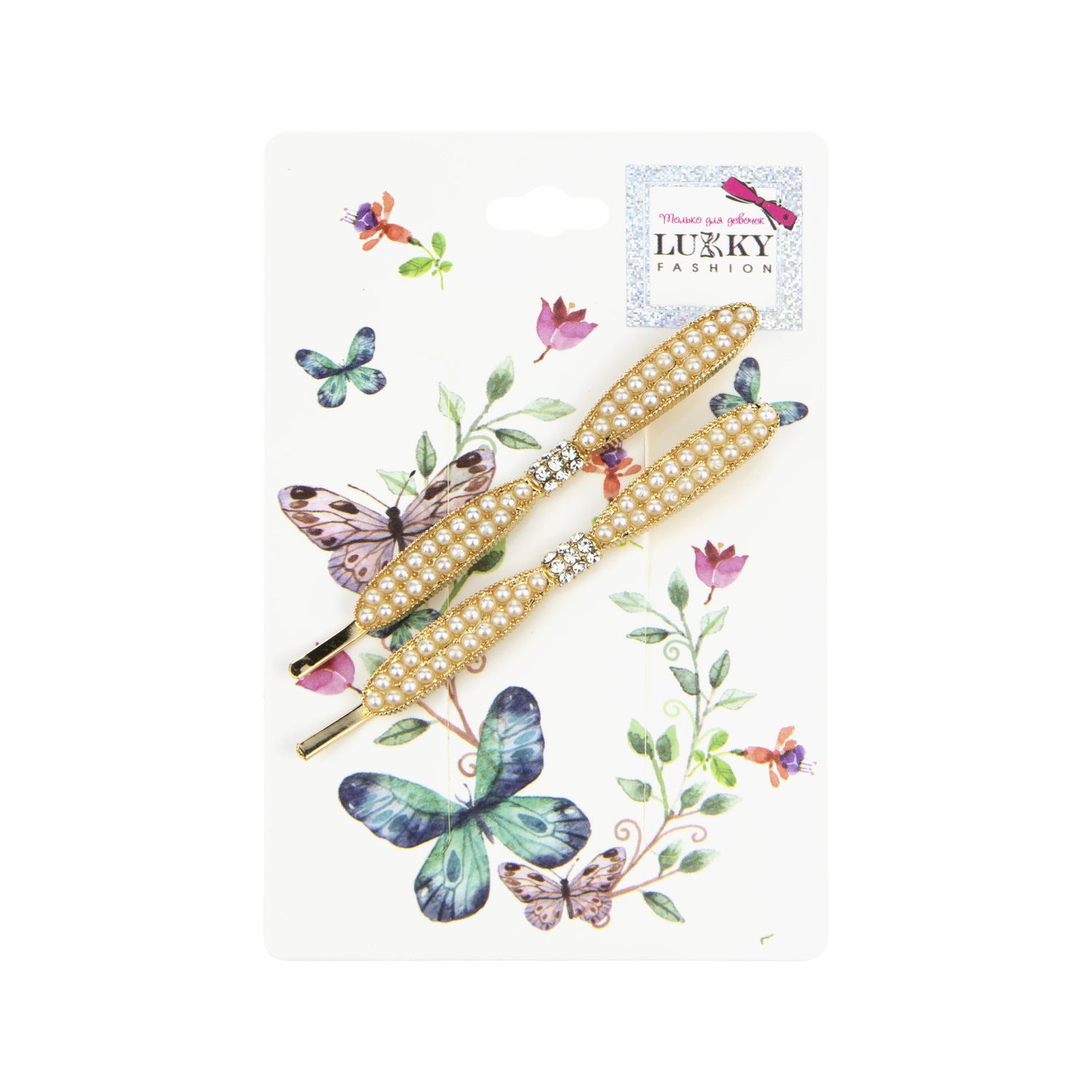 

Невидимки для волос Lukky Fashion золотой р., GL001298518