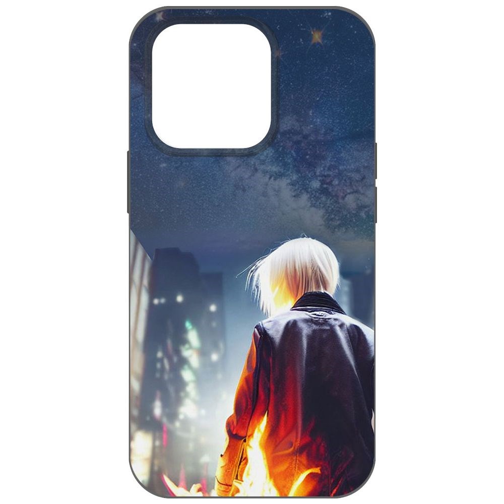 

Чехол-накладка Софт Перспектива для iPhone 14 Pro, Черный
