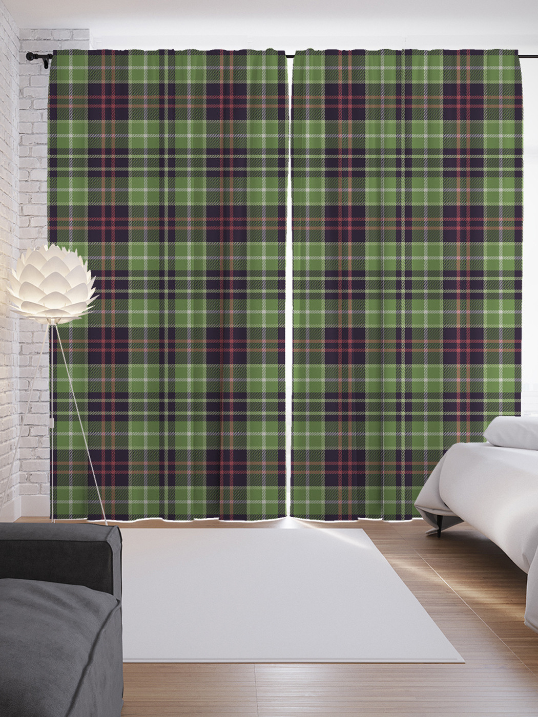 

Шторы JoyArty с фотопечатью "Полосатая текстура" из сатена, 290х265 см, Полосатая текстура