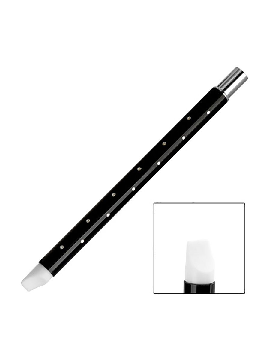 Кисть Irisk вогнутая лопатка с декоративной ручкой К215-01 кисть для дизайна с прозрачной ручкой irisk к374 01 1