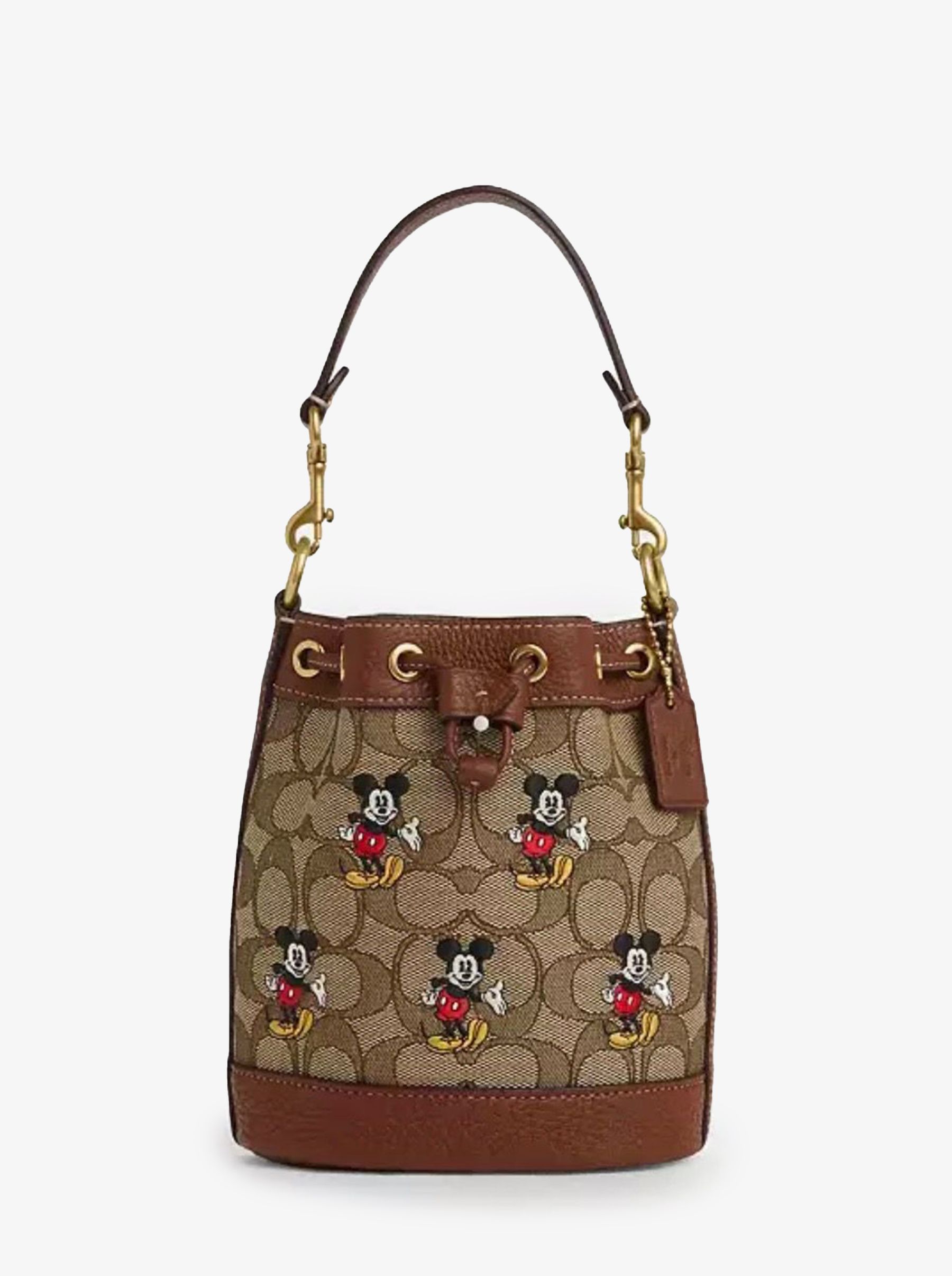 

Сумка женская Coach Dempsey_CH0300 коричневая, Белый, Dempsey_CH0300