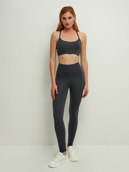 

Спортивные леггинсы женские ZARINA 2368690720 серые XS, 2368690720