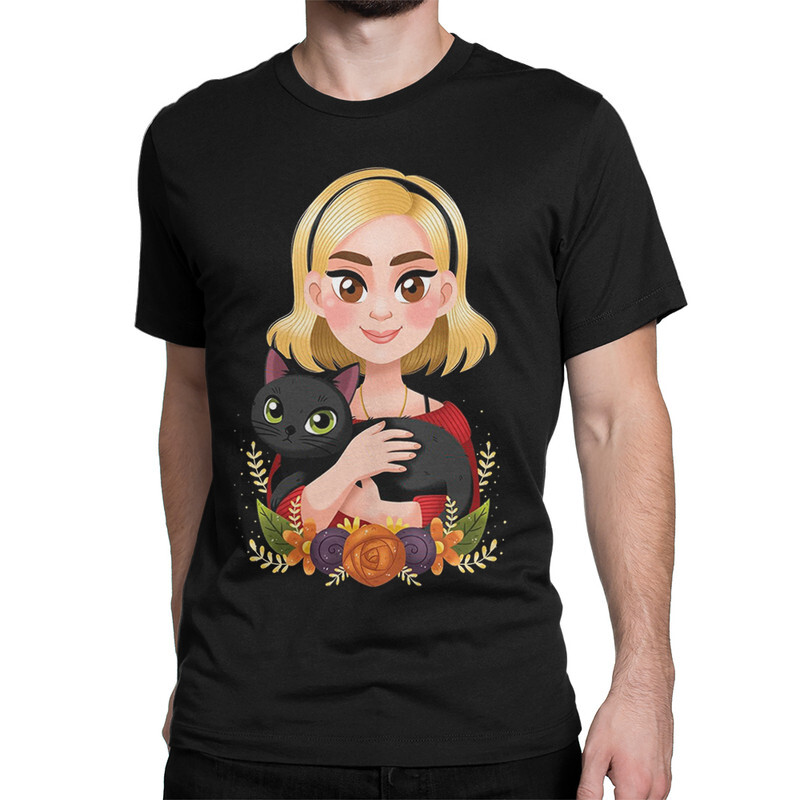 

Футболка мужская Dream Shirts Маленькая ведьма Сабрина 956263222 черная S, Маленькая ведьма Сабрина 956263222