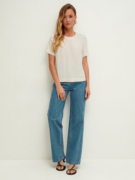 

Блуза женская ZARINA 2368173373 бежевая S, 2368173373