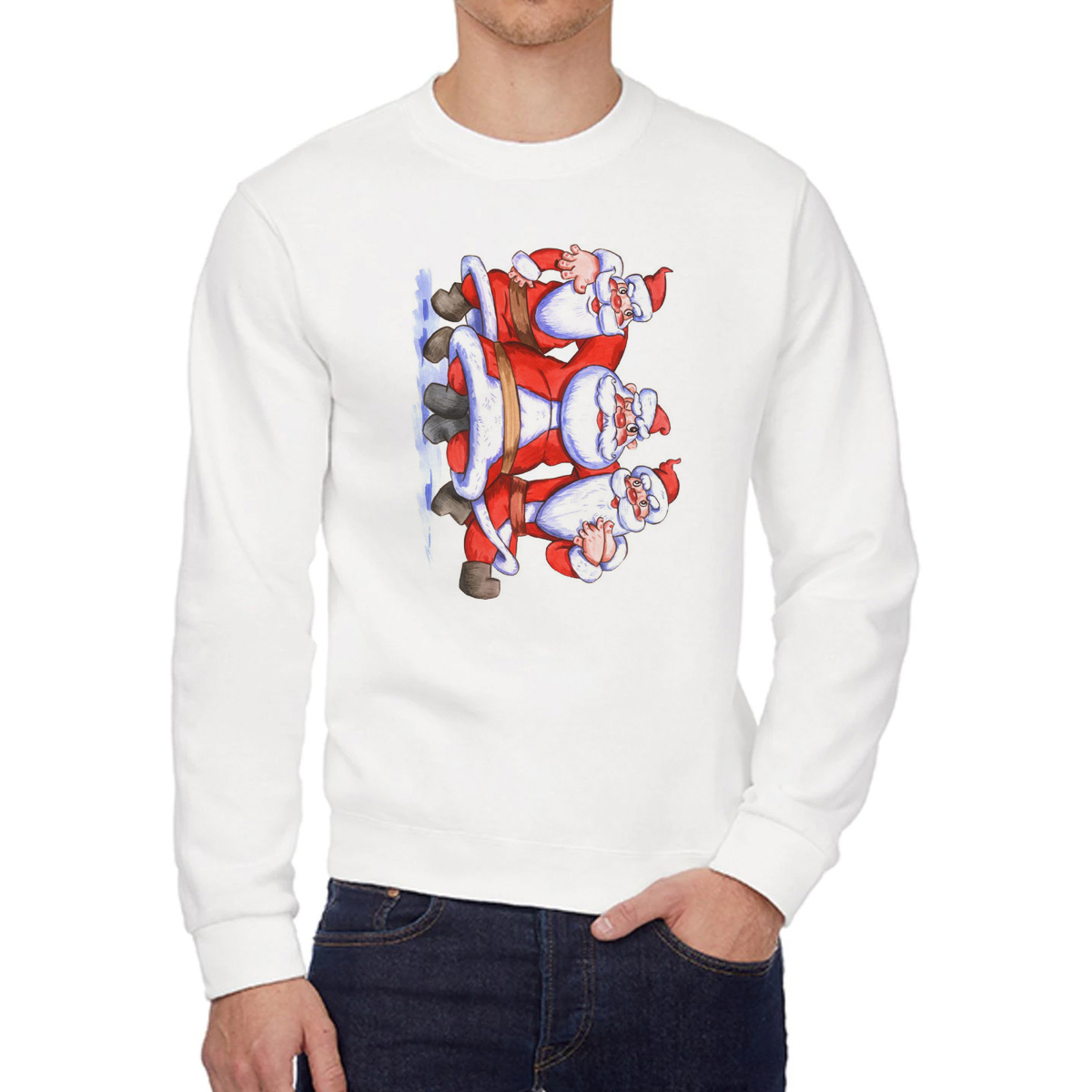 

Свитшот унисекс CoolPodarok W0111678 белый 44 RU, W0111678