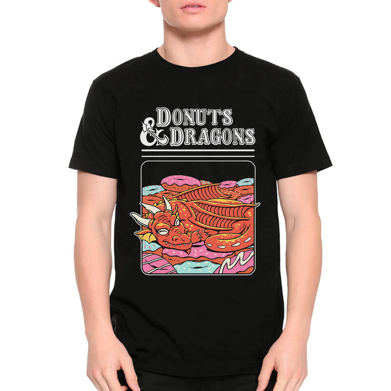 

Футболка мужская Dream Shirts Подземелья и Драконы 956260222 черная 2XL, Подземелья и Драконы 956260222