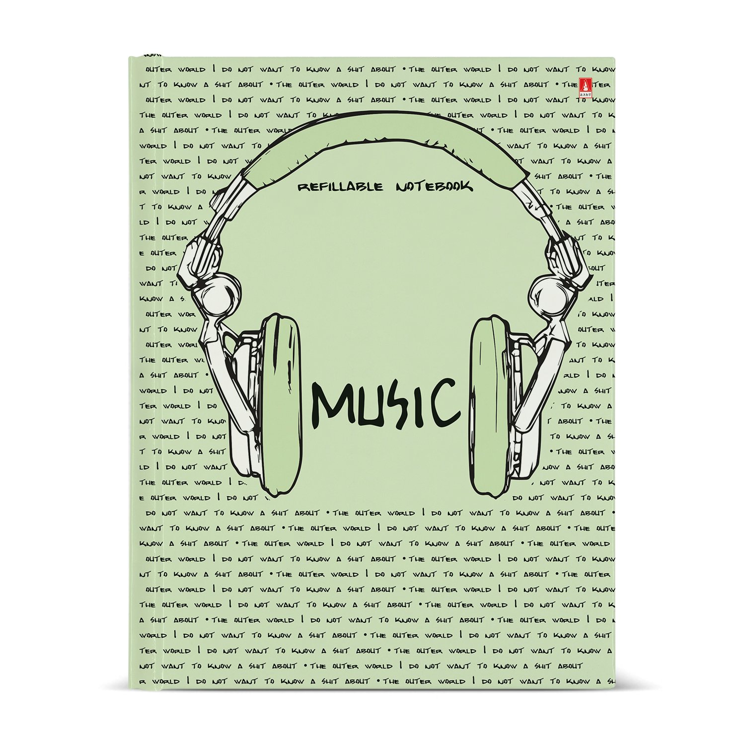 

Тетрадь Альт 160л А5 на кольцах Soundmania, 1830046