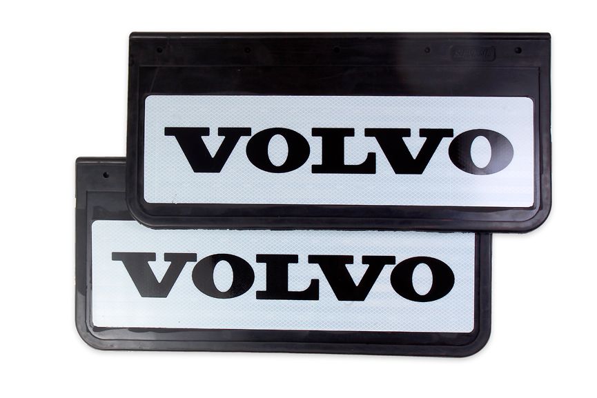 

Комплект брызговиков VOLVO передние светоотражающие для грузовиков 520*250 (резина)
