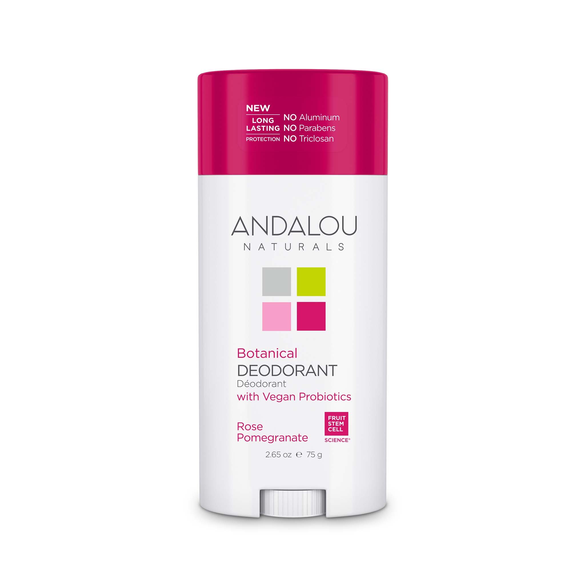

Дезодорант Andalou Naturals «Роза — Гранат»