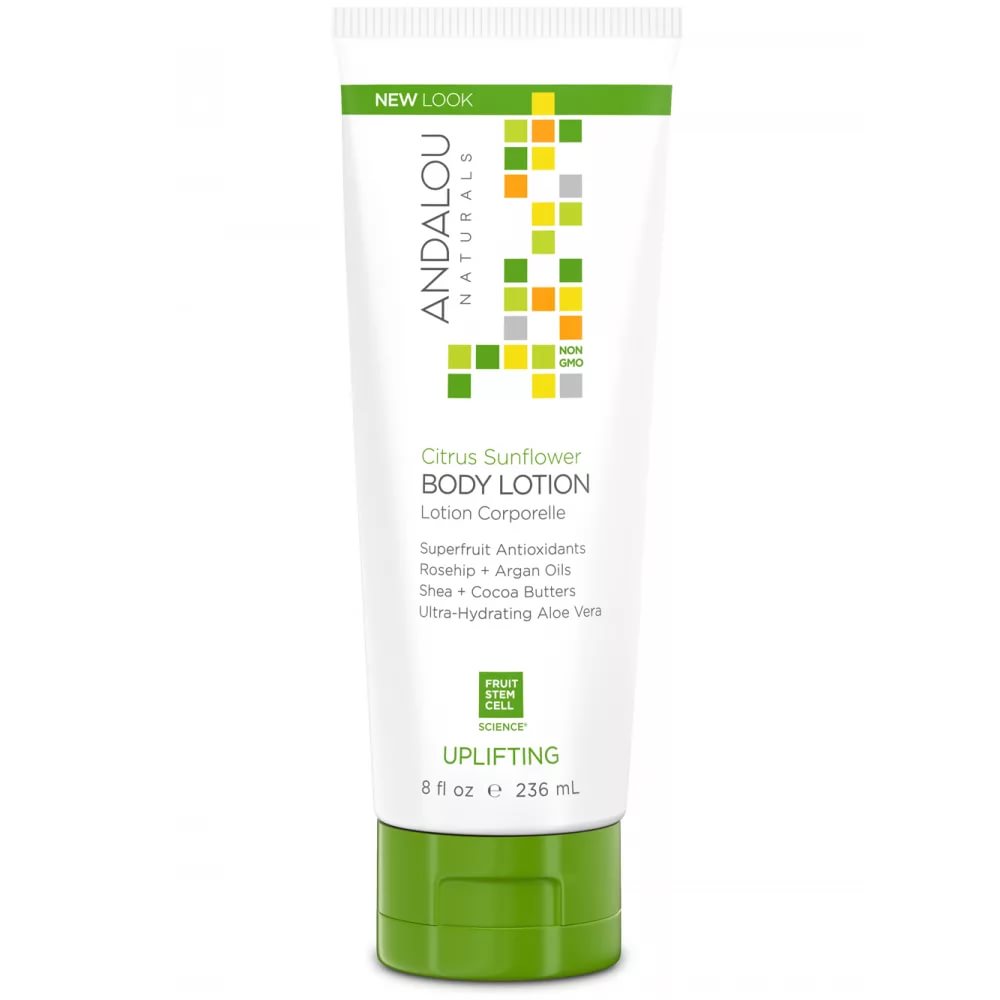

Лосьон для тела Andalou Naturals Бодрящий «Цитрус и Вербена»