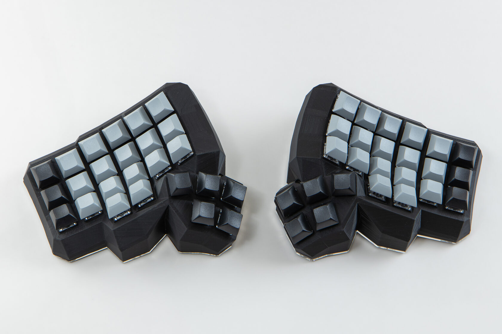 

Игровая механическая клавиатура Ergohaven Dactyl 4x6 (44) Violet