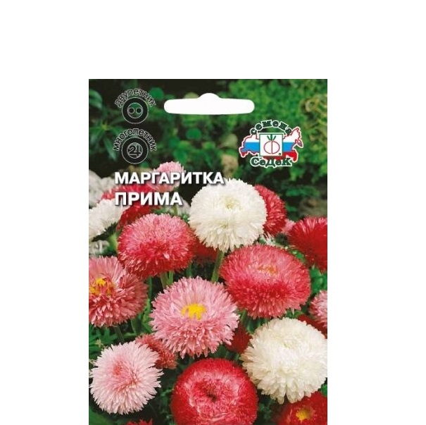 

Семена маргаритка СеДек Прима 1647 1 уп.