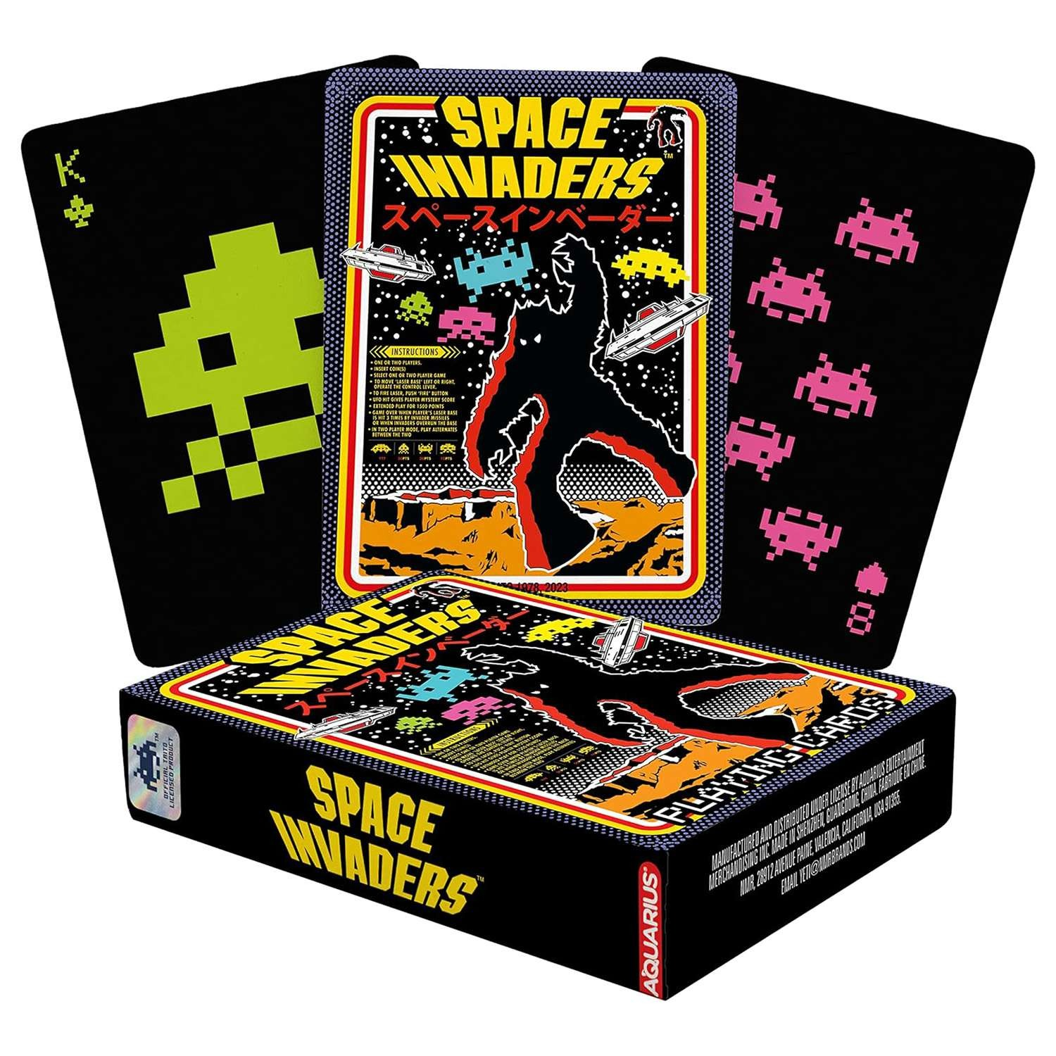 

Игральные карты Aquarius Space Invaders 170735, AQ14_170735