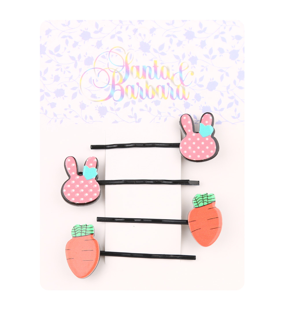 

Комплект заколок Santa&Barbara розовый/оранжевый р., GL000776498