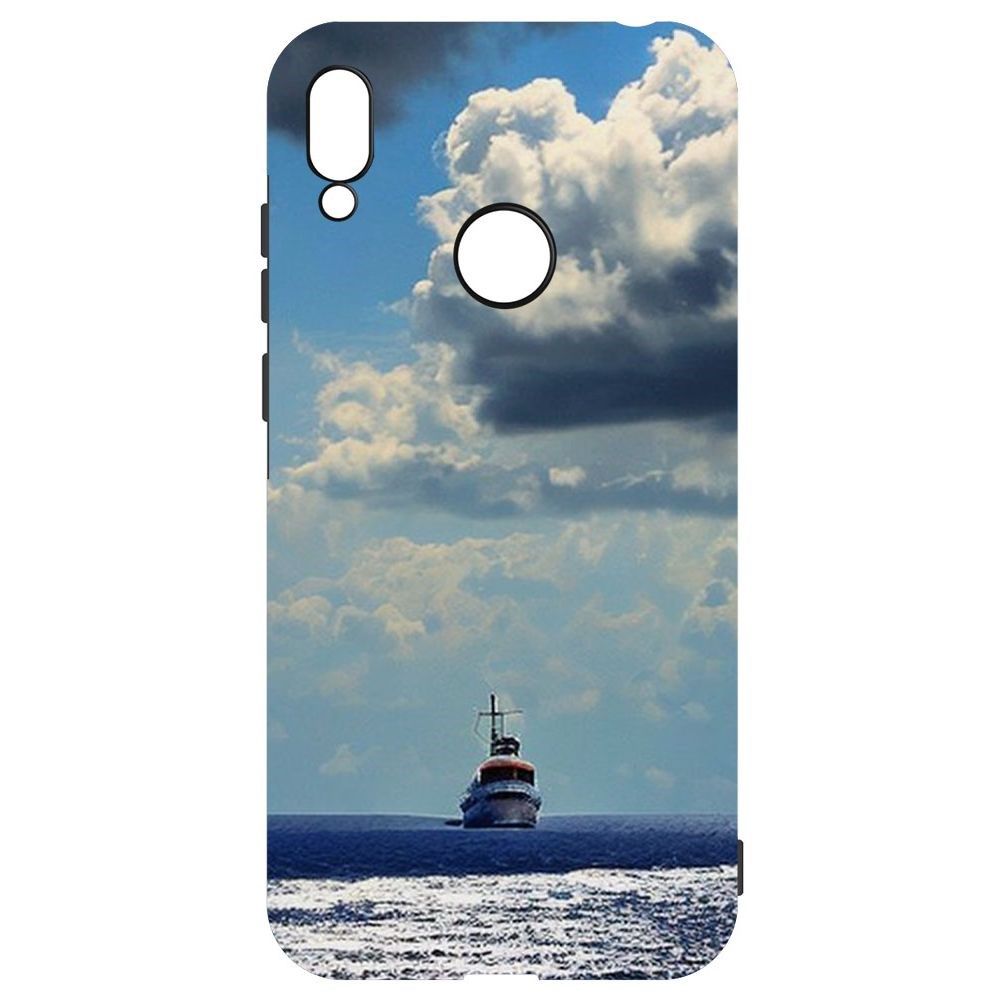 

Чехол-накладка Софт Море для Huawei Y6S, Черный