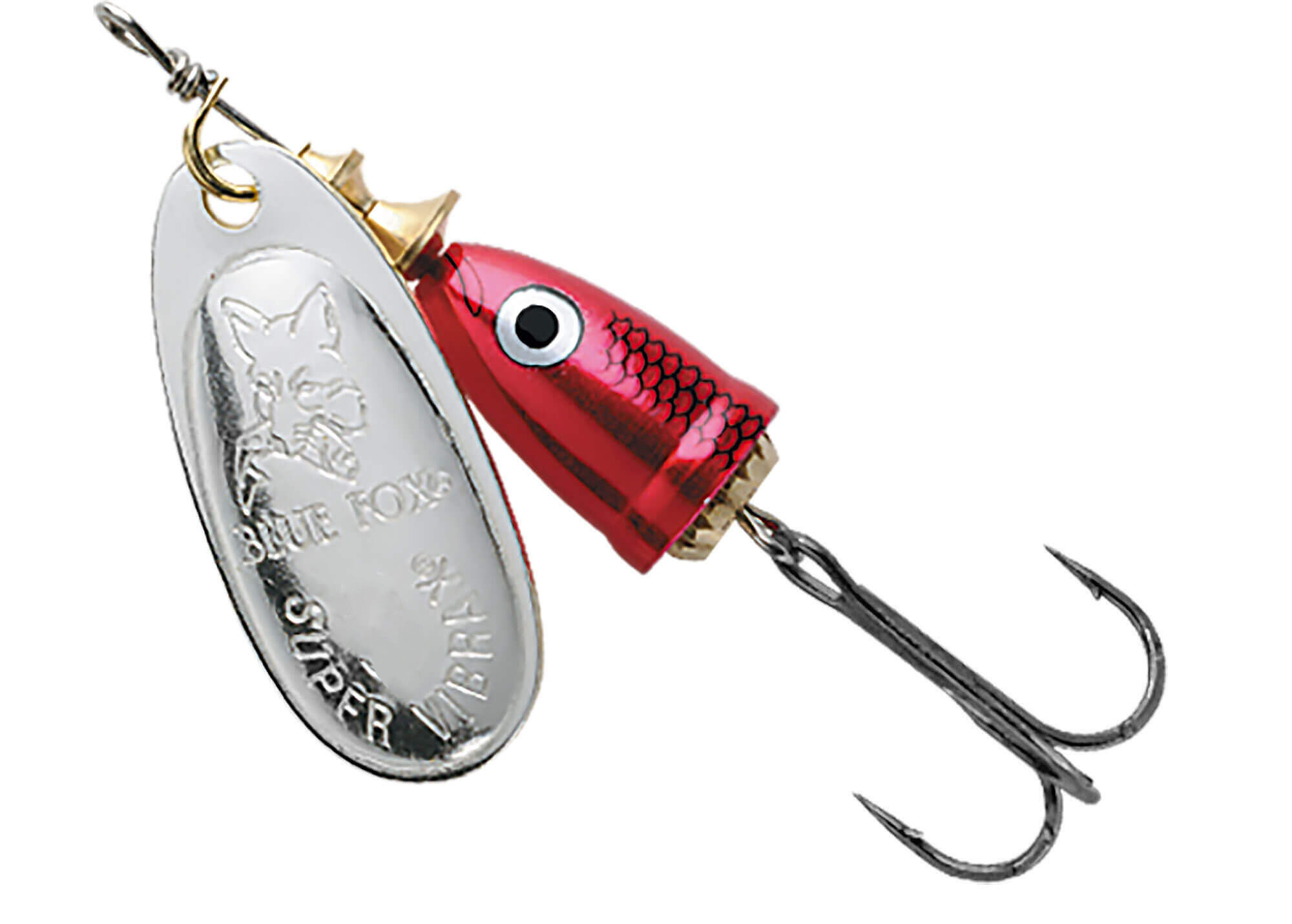 

Blue Fox Vibrax Shad BFSD1-RS, Серебристый;красный, Vibrax Shad