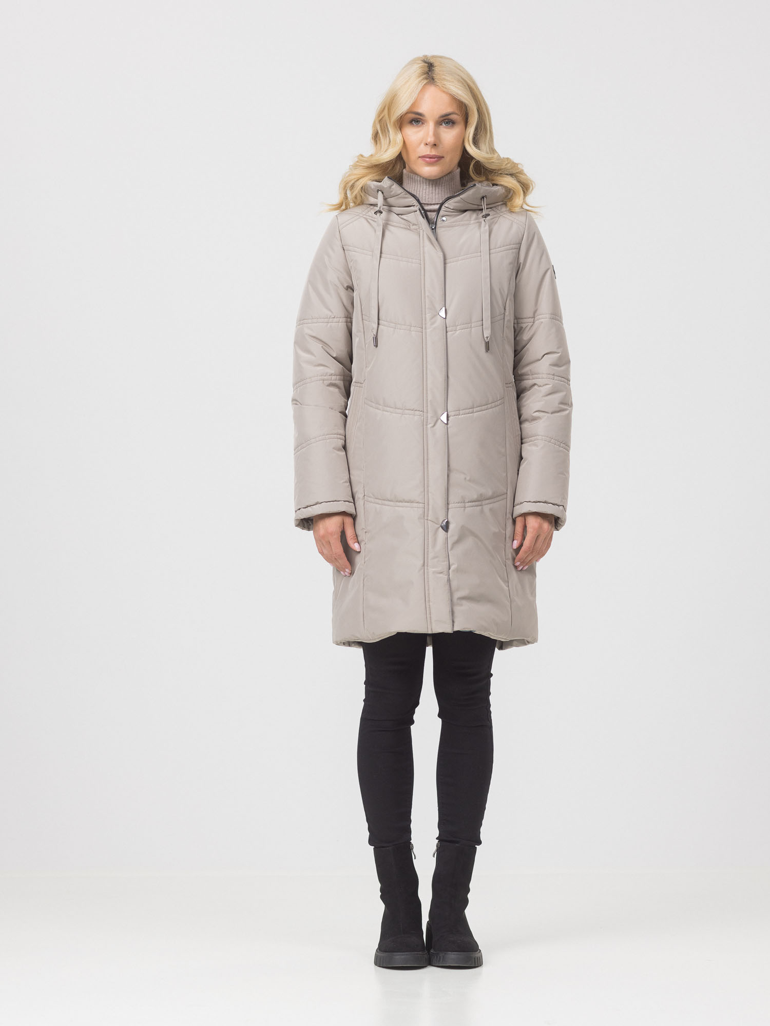 

Пальто женское Maritta 32-3024-10 бежевое 40 EU, Бежевый, 32-3024-10
